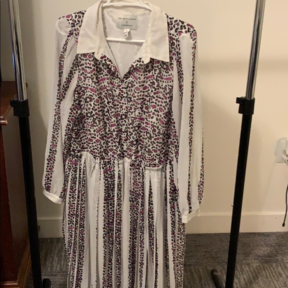 Lane Bryant long sleeve dress
